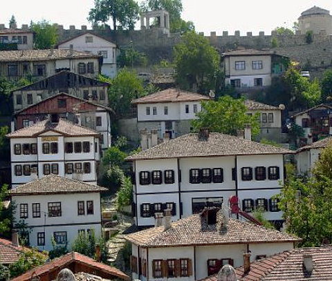 Safranbolu Çarşı, tepeden